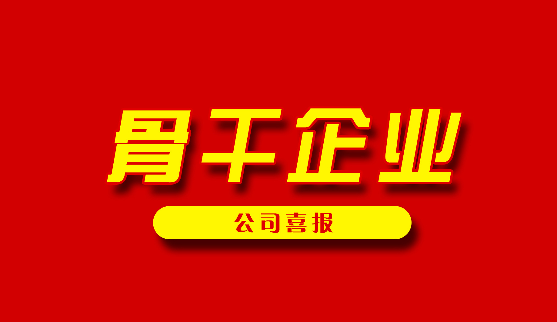 【喜报】我公司获评河南省建筑业骨干企业！